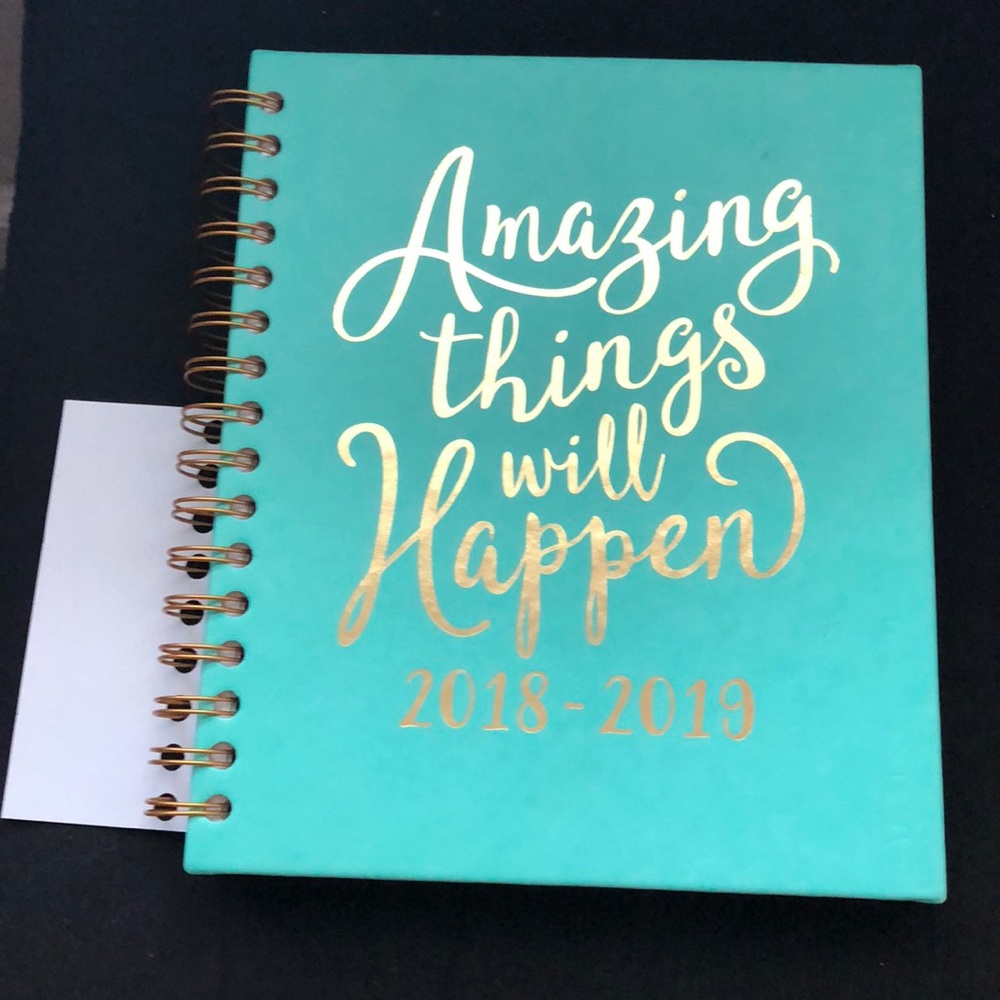 Mint Green July 2018- Jun 2019 Planner